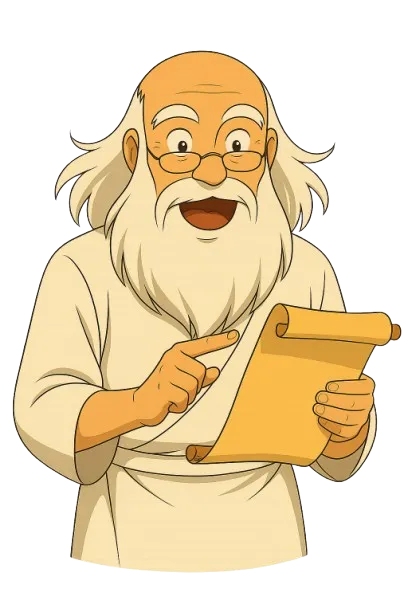 Vinci reading a book